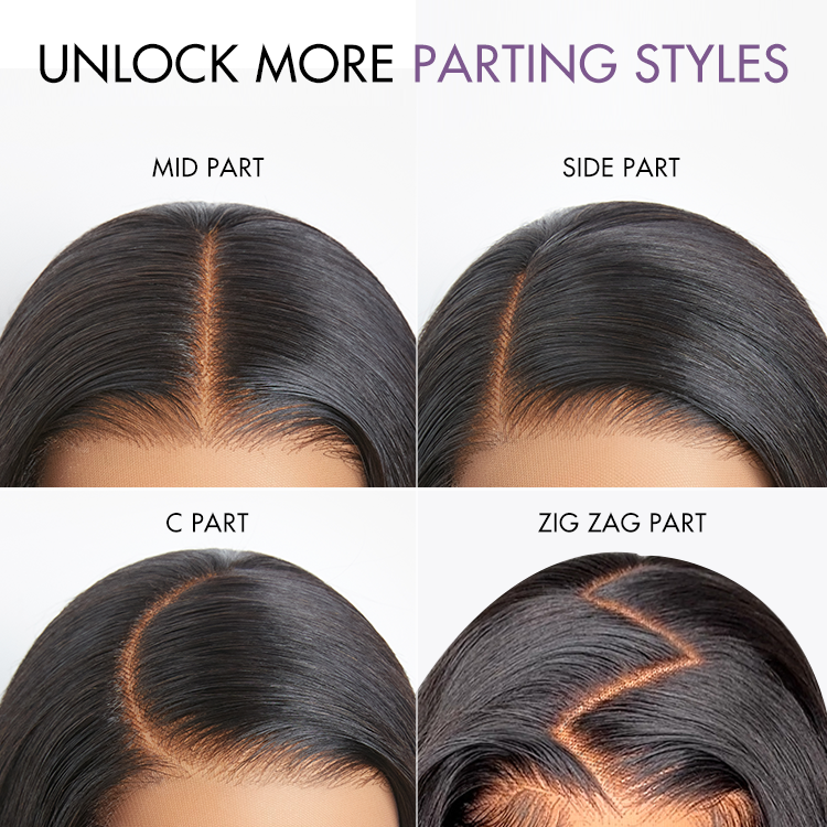 New Customers Only | Luvme All-Day Comfort™ Wig PartingMax 180% / 250% Density Glueless 7x6 Closure HD Lace Loose Body Wave Long Wig Pre-Cut Lace