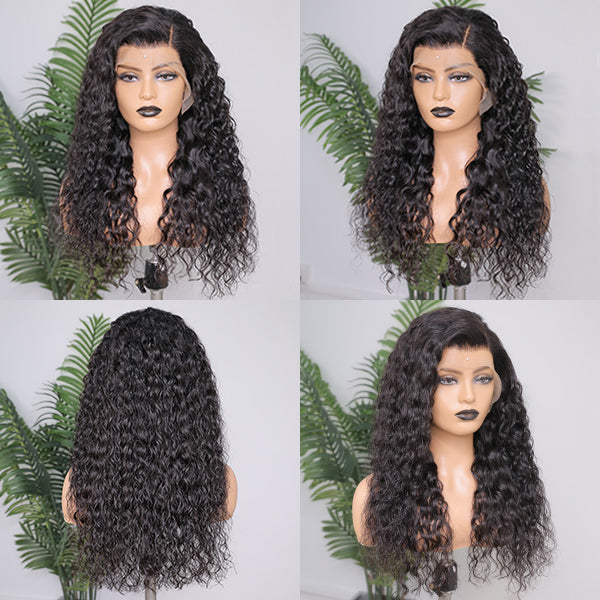 Water Wave Glueless 13x4 Frontal Lace Wig - US Only
