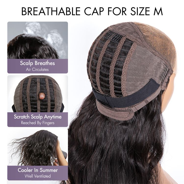 22 inches | PreMax Wigs | Blonde Mix Black Loose Wave Glueless 5x5 Closure HD Lace Wig Pre-Cut Lace