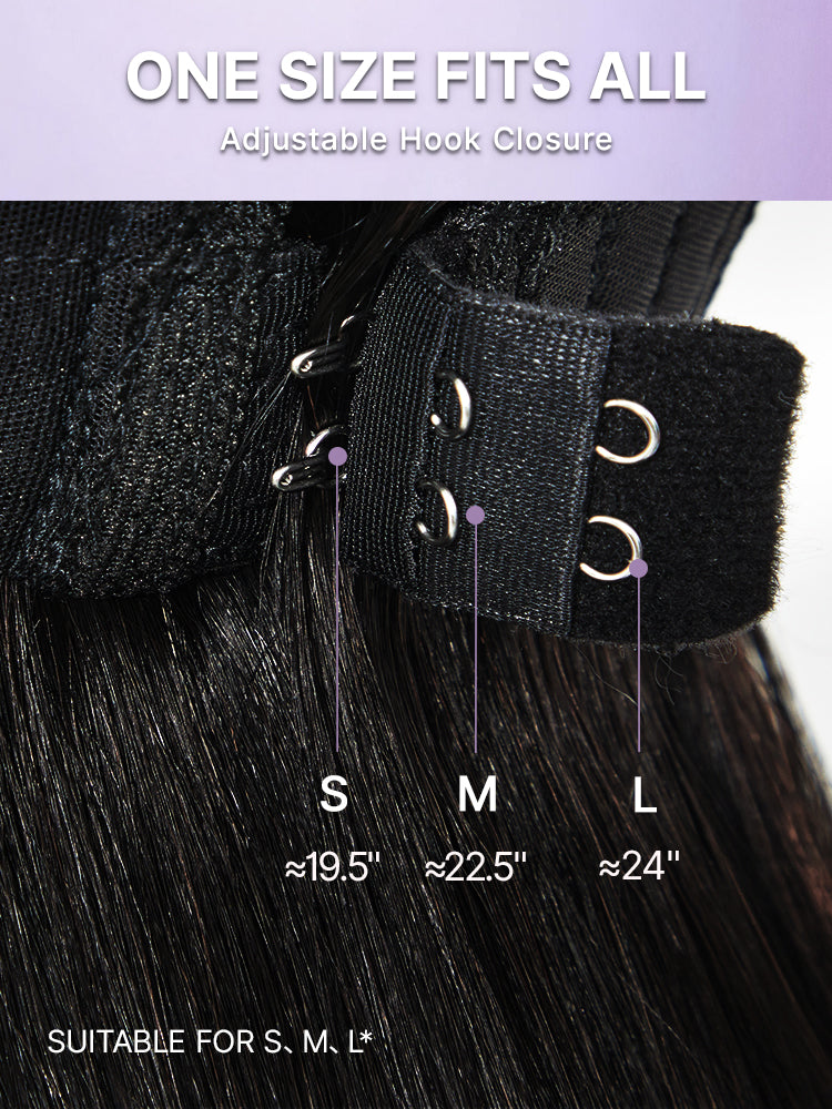 180% Density Light  Kinky Straight Butterfly Cut Layered  Glueless 7x6 Closure HD Lace Wig Pre-Cut Lace